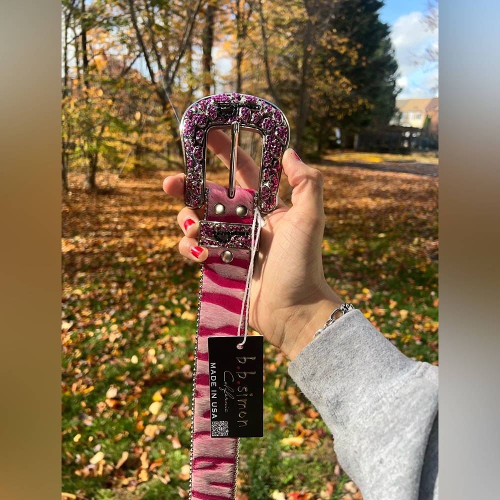 Bb Simon pink zebra